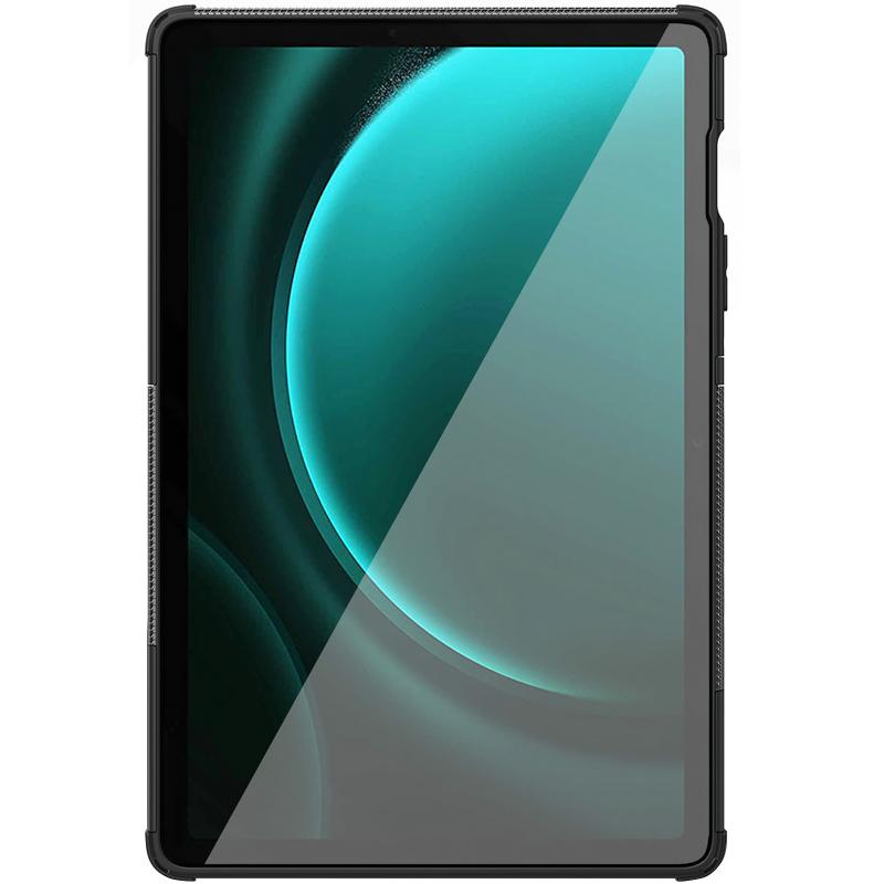 TPU + PC чохол Protector Stand для Samsung Galaxy Tab S9 / S9 FE / S10 FE (Pen slot) Black