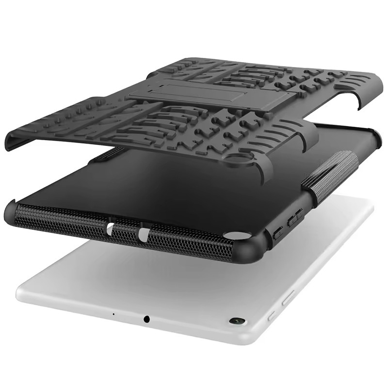 TPU + PC чохол Protector Stand для Samsung Galaxy Tab A7 Lite 8.7 (SM-T220) Black
