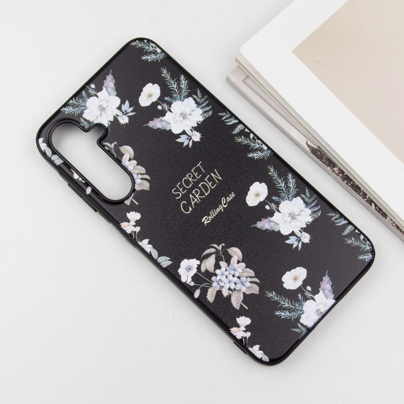 TPU + PC чохол Secret Garden для Samsung Galaxy A15 4G/5G Lilac