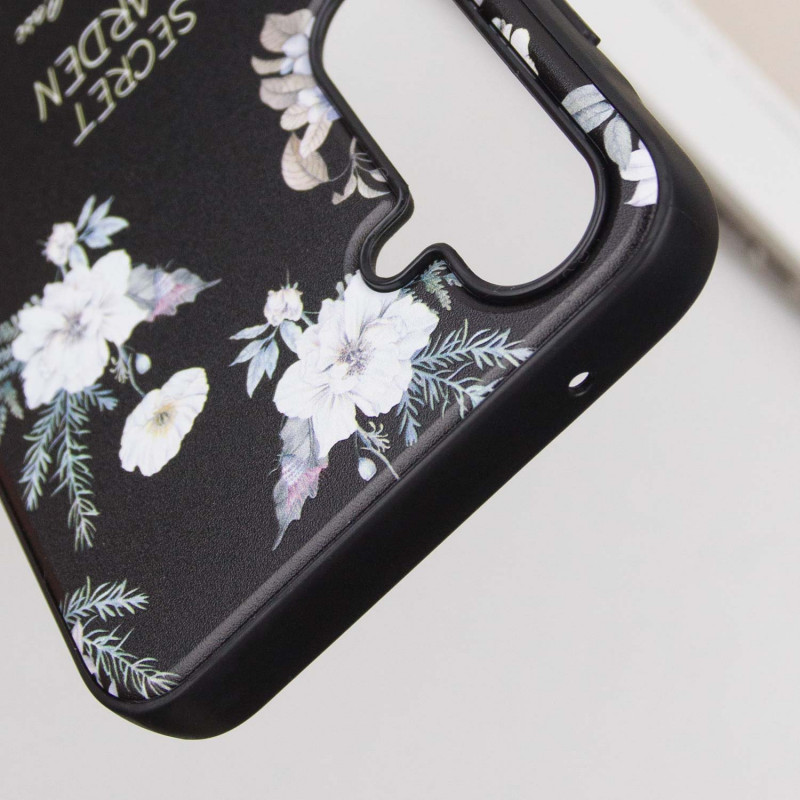 TPU + PC чохол Secret Garden для Samsung Galaxy A15 4G/5G Lilac