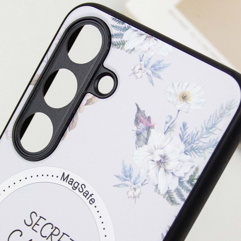 TPU + PC чохол Secret Garden with Magnetic Fit для Samsung Galaxy S24
