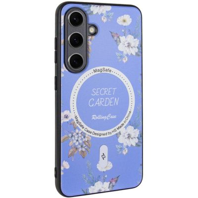 TPU+PC чохол Secret Garden with Magnetic Fit для Samsung Galaxy S23 FE