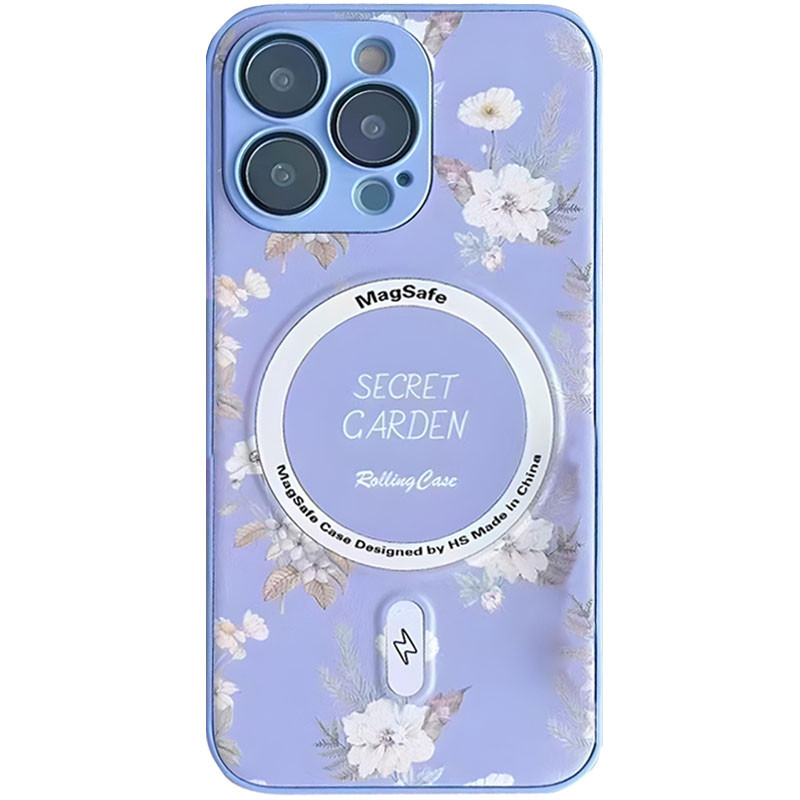 TPU + PC чохол Secret Garden with Magnetic Fit для Apple iPhone 14 Pro Max (6.7″)