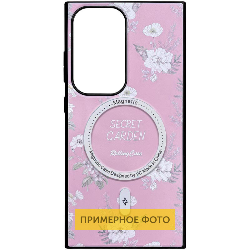 TPU + PC чохол Soft Secret Garden with MagFit для Samsung Galaxy S25