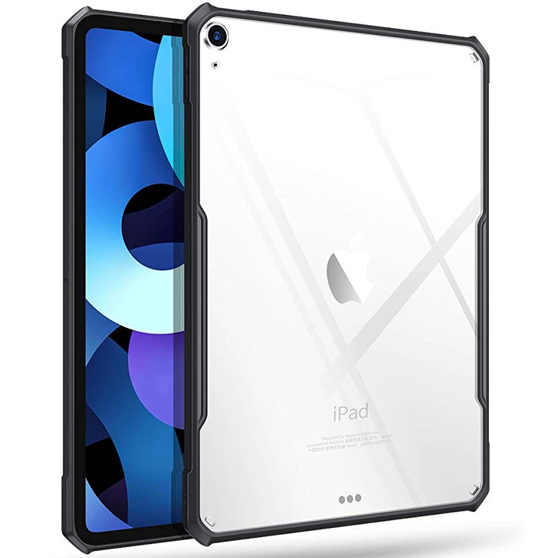 TPU + PC чохол Xundd c посиленими кутами для Apple iPad Air 13” (2024-26) / Pro 12.9″ (2020-2022) Чорний