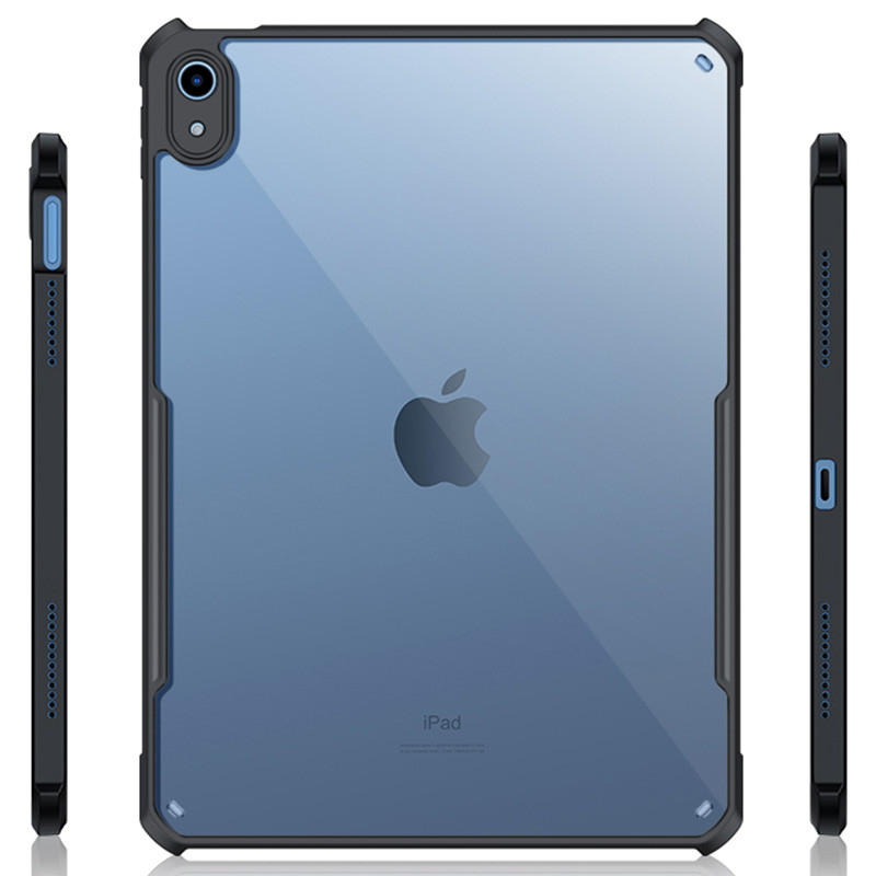 TPU + PC чохол Xundd c посиленими кутами для Apple iPad 10.9″ (2022-24) / 11″ (A16) 2025 Чорний
