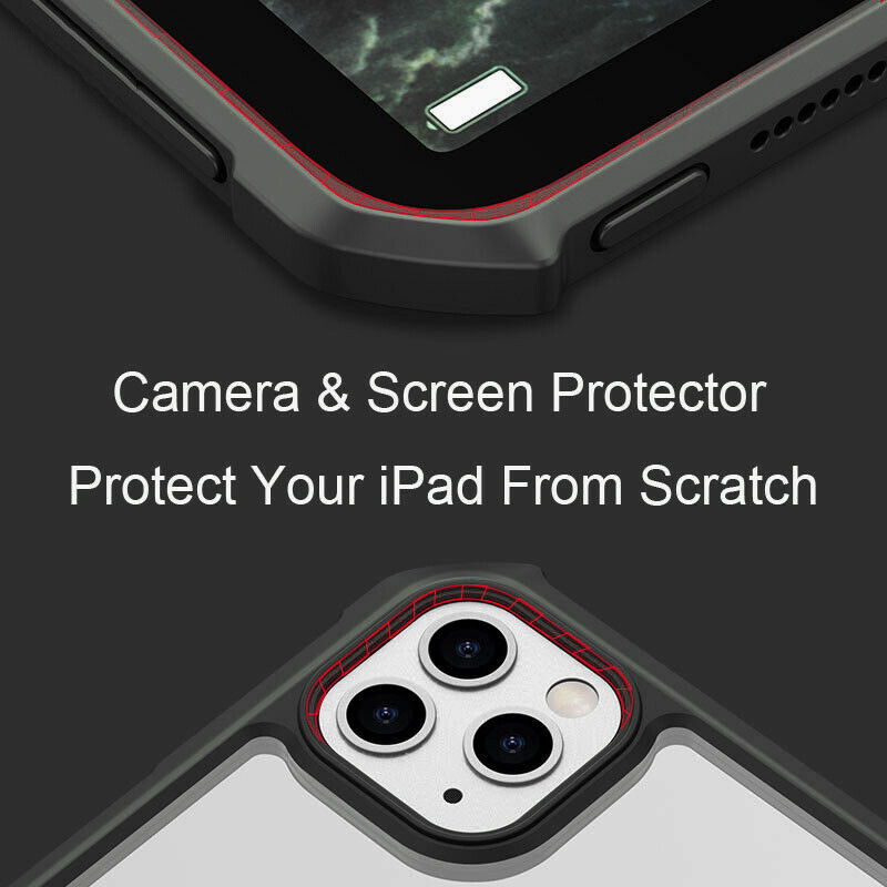 TPU + PC чохол Xundd c посиленими кутами для Apple iPad Pro 11″ (2024-25) Чорний