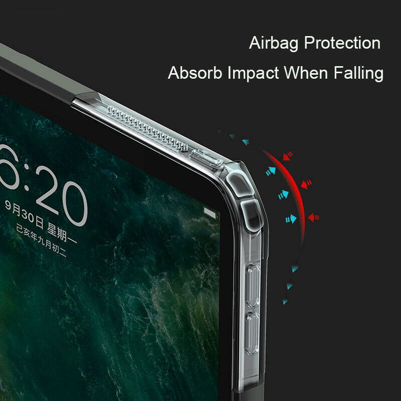 TPU + PC чохол Xundd c посиленими кутами для Apple iPad Pro 11″ (2024-25) Чорний