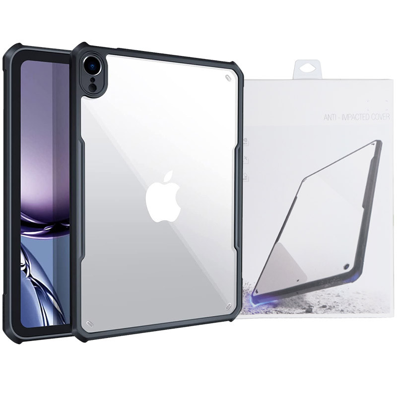 TPU + PC чохол Xundd c посиленими кутами для Apple iPad Mini 6 (8.3″) (2021) (2024) Чорний