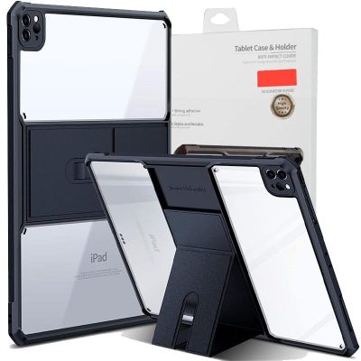 TPU + PC чохол Xundd Stand c посиленими кутами для Apple iPad Pro 11″ (2024-25) Чорний