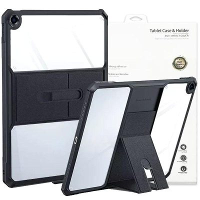 TPU + PC чохол Xundd Stand c посиленими кутами для Samsung Galaxy Tab A11 (8.7”) Чорний