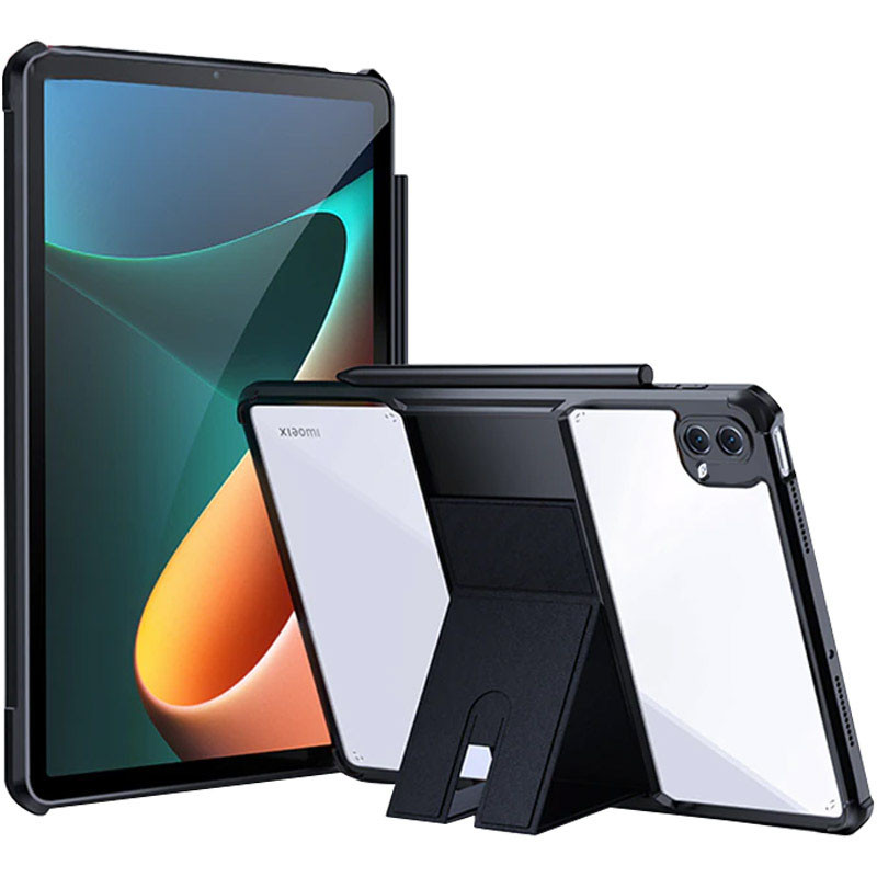 TPU + PC чохол Xundd Stand c посиленими кутами для Xiaomi Pad 6 / Pad 6 Pro (11″) Чорний