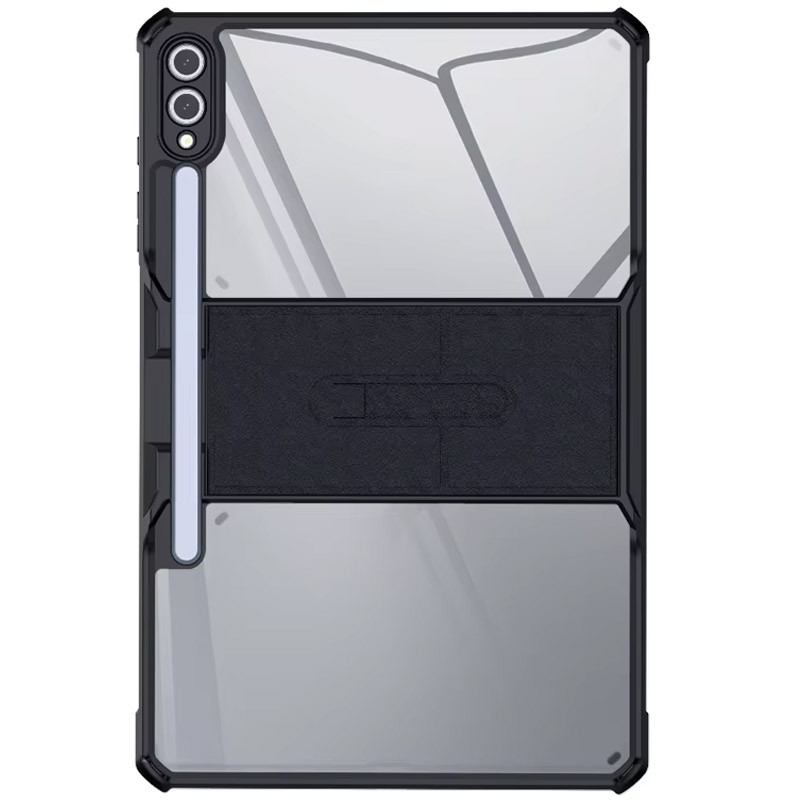TPU + PC чохол Xundd Stand c посиленими кутами для Samsung Galaxy Tab S10 + / S9 + (12.4″) Чорний