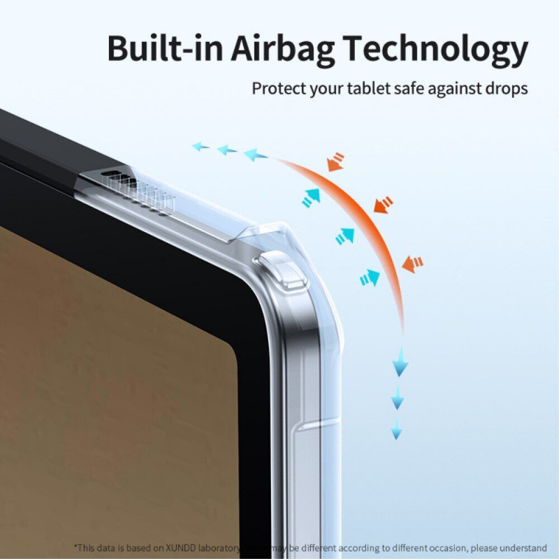 TPU + PC чохол Xundd Stand c посиленими кутами для Samsung Galaxy Tab A9 (8.7”) Чорний