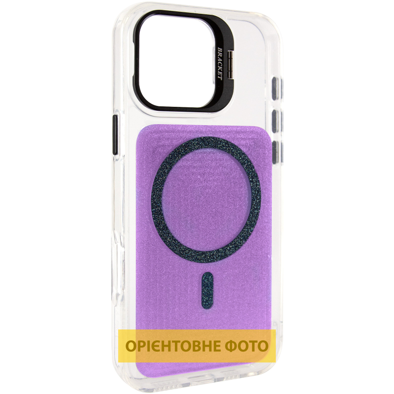 Чохол TPU + PC Jewel Sparkle with Magnetic Fit для Apple iPhone 17 (6.3″)