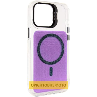 Чохол TPU + PC Jewel Sparkle with Magnetic Fit для Apple iPhone 15 Pro (6.1″)