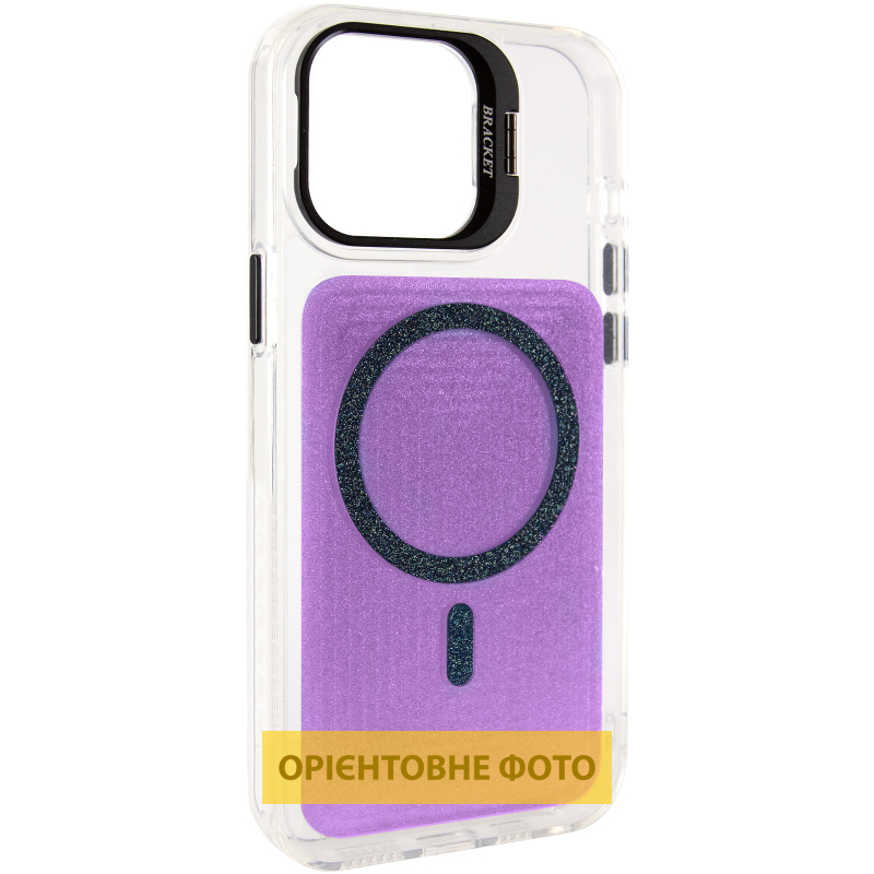 Чохол TPU + PC Jewel Sparkle with Magnetic Fit для Apple iPhone 15 Pro (6.1″)