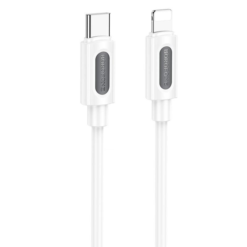 Дата кабель Borofone BX114 Structure USB-C → Lightning 27W (1 м)