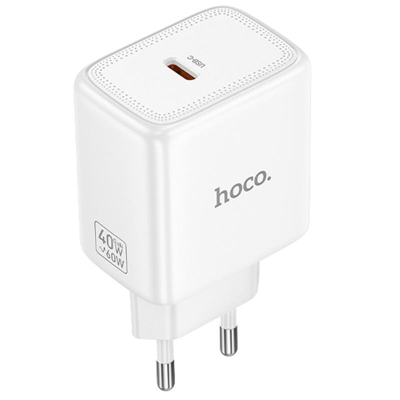 Мережевий зарядний пристрій Hoco N83 Profit PD 40W (1×USB-C)