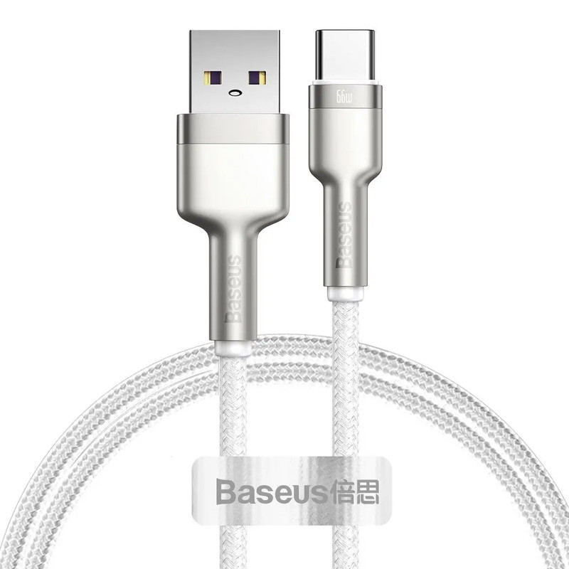 Дата кабель Baseus Cafule Metal USB to USB-C 66W (1 м) (CAKF00010)