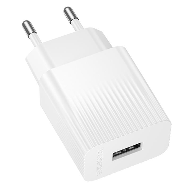 Мережевий зарядний пристрій Borofone BAS71A Source 2.1 А (1×USB-A)