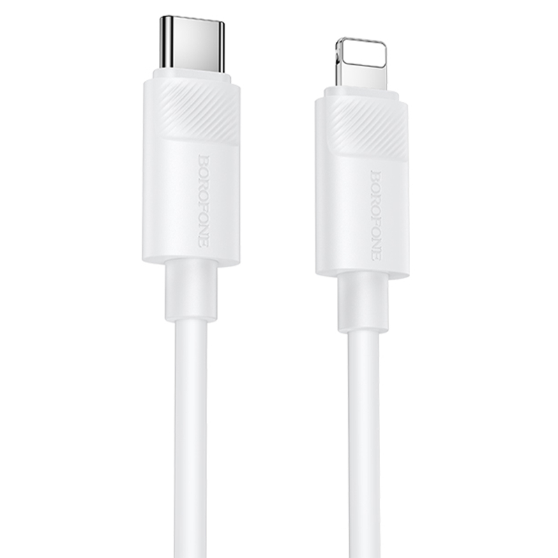 Дата кабель Borofone BX123 Leya USB-C → Lightning 30W (1 м)