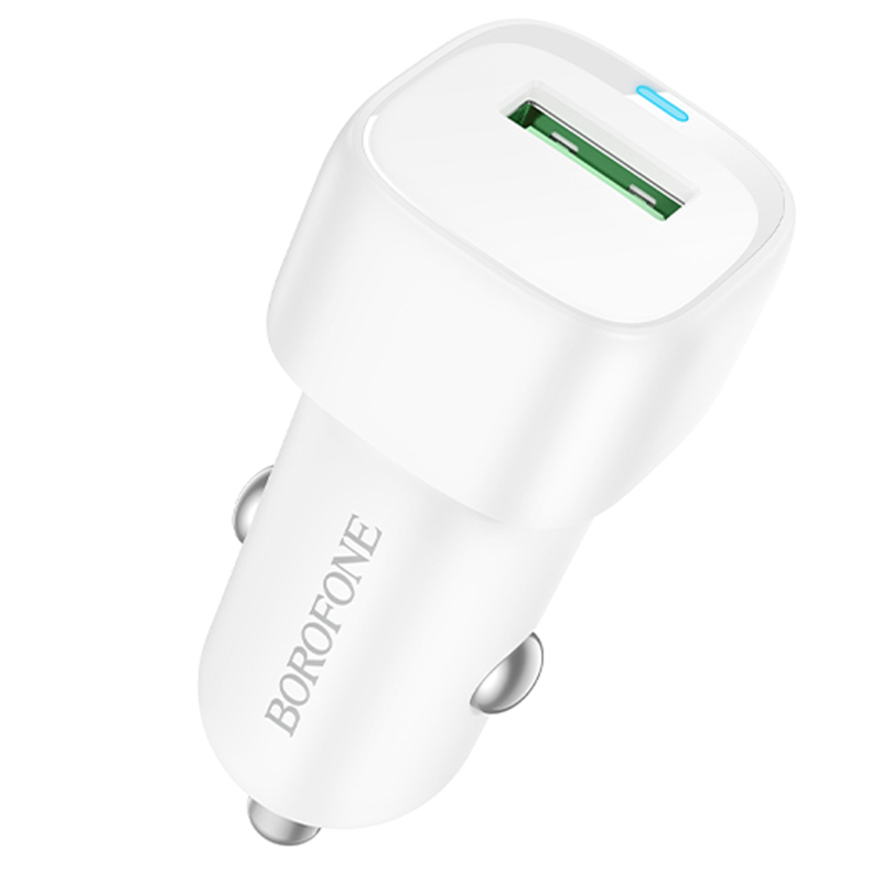 Автомобільний зарядний пристрій Borofone BZ34 Cloud QC 3.0 18W (1×USB-A)