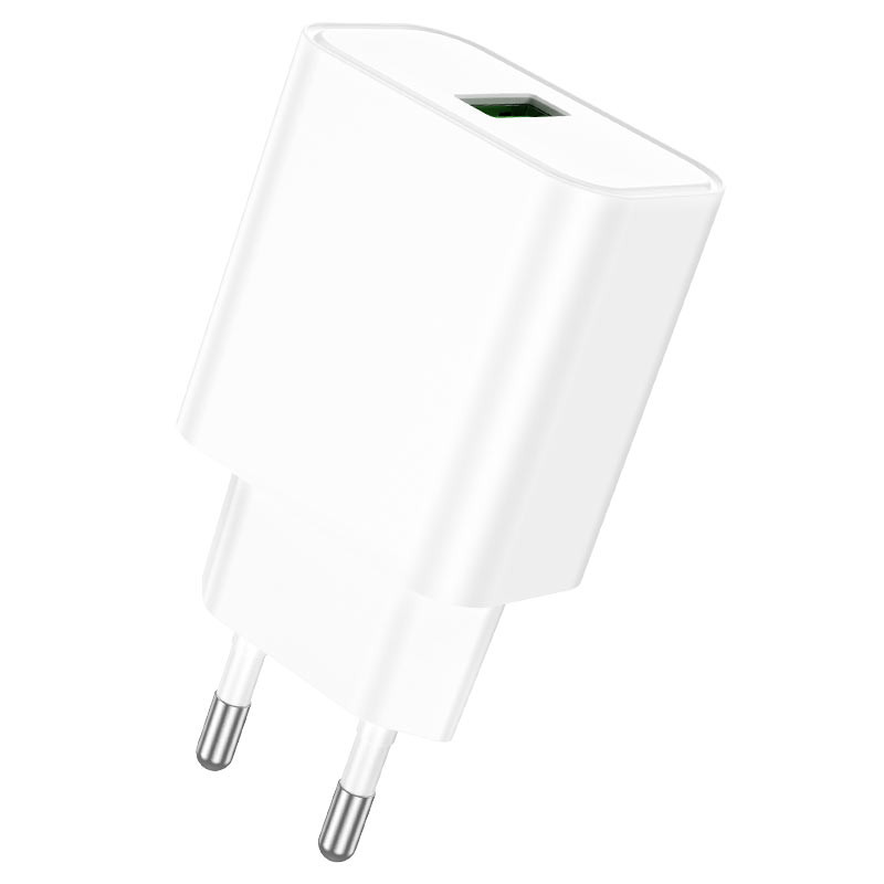 Мережевий зарядний пристрій Borofone BA72A Spring QC 3.0 (1×USB-A)