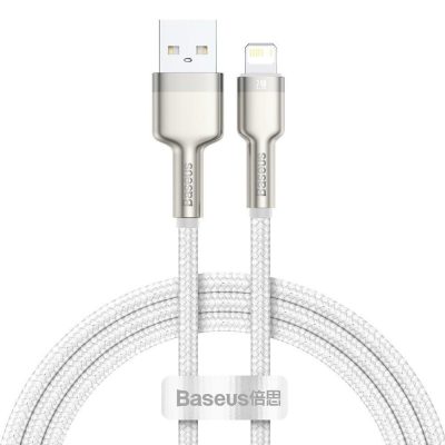 Дата кабель Baseus Cafule Metal USB to Lightning 2.4 А (1 м) (CALJK-A0)