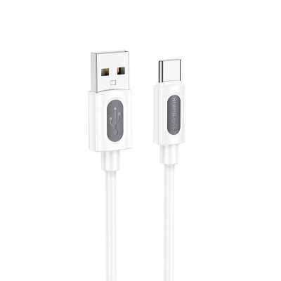 Дата кабель Borofone BX114 Structure USB to USB-C 3 А (1 м)