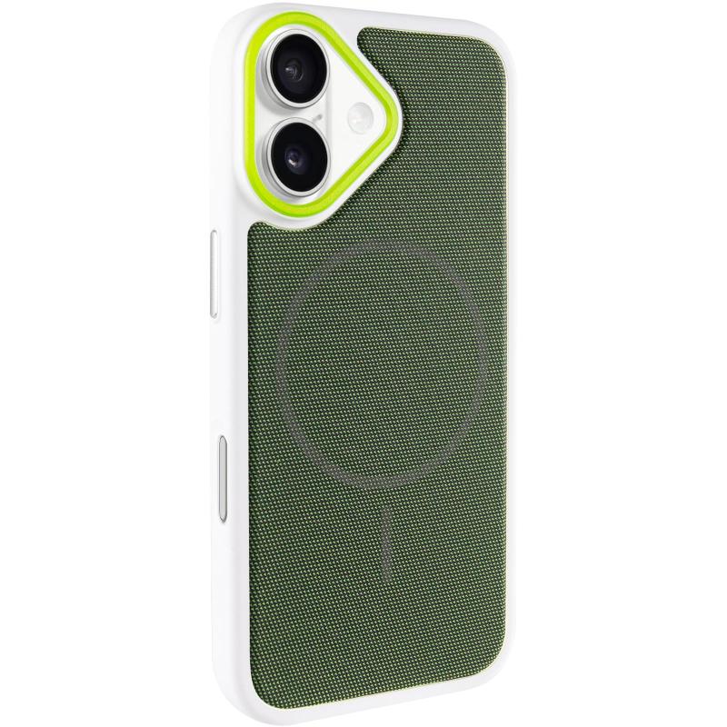 Чохол PC Textile Hybrid with Magnetic Fit для Apple iPhone 17 (6.3")