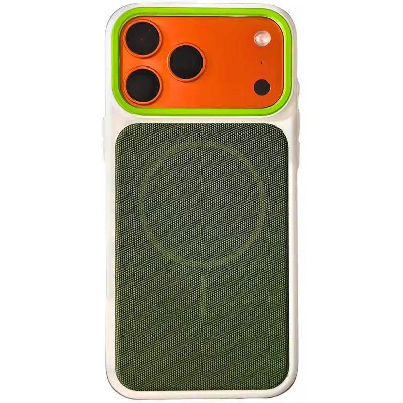 Чохол PC Textile Hybrid with Magnetic Fit для Apple iPhone 17 Pro / 18 Pro (6.3")