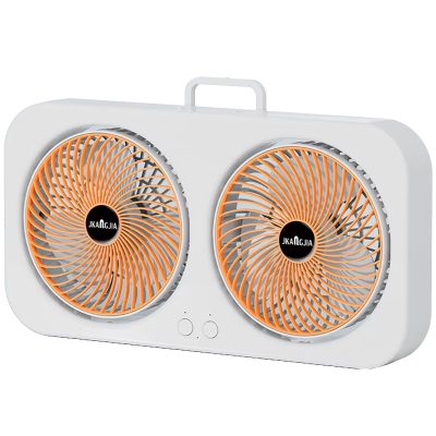 Настільний вентилятор F105 Dual-Fan Design 1800 mAh Black