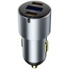 АЗП WIWU CC032 Nano Pro PD60W+QC3.0 (1USB-A/2C) Gray