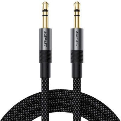 Аудіо кабель Aux Acefast J10 (1m) Black