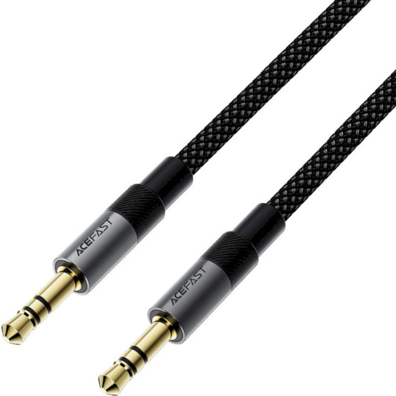 Аудіо кабель Aux Acefast J10 (1 м) Black
