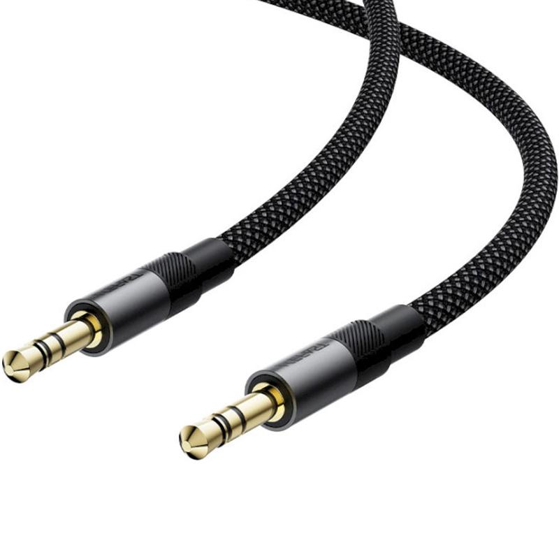 Аудіо кабель Aux Acefast J10 (1 м) Black