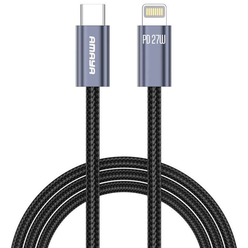 Дата кабель Amaya 62CL USB-C → Lightning 27W (2 м) Gray