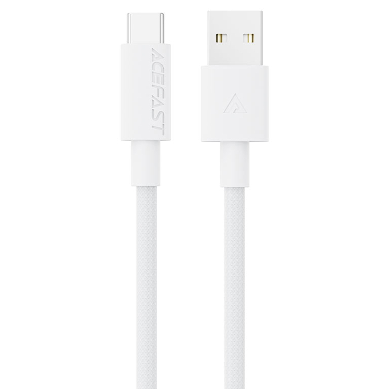 Дата кабель Acefast C18-04 USB to USB-C 3 А (1.2 м) White