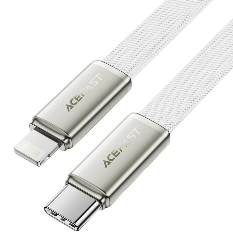 Дата кабель Acefast C24-01 USB-C → Lightning 30W (1.2 м) White