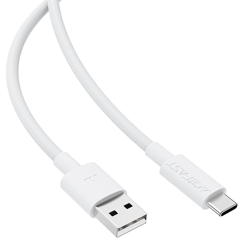 Дата кабель Acefast C18-04 USB to USB-C 3 А (1.2 м) White