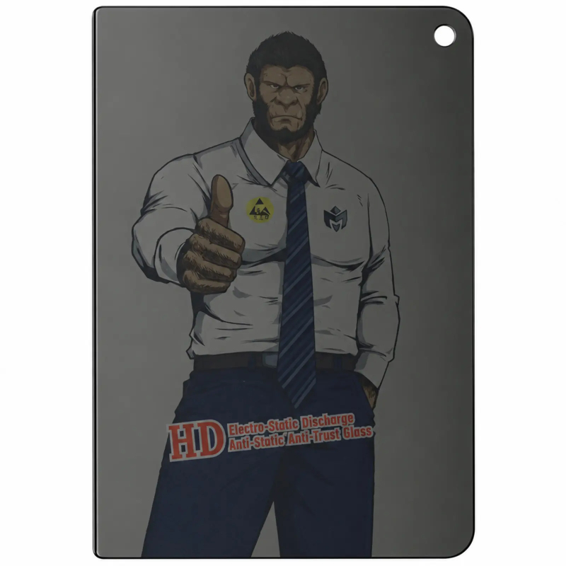 Захисне скло Privacy 5D Anti-Static (тех.пак) для Apple iPhone Duo (5.4") Чорний
