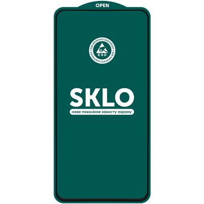 Захисне скло SKLO 5D (тех.пак) для Xiaomi Redmi Note 17 / Poco M8 Power Чорний