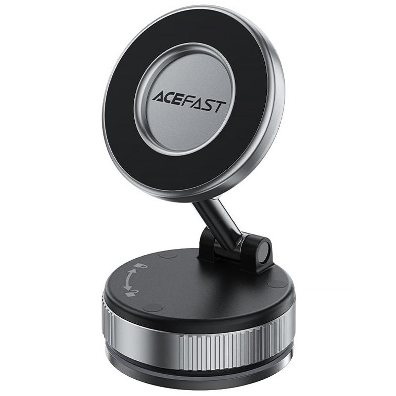 Магнітний тримач для телефону Acefast E28 Auto Fix 360° Metal gray