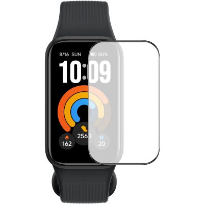 Полімерна плівка 3D (full glue) (тех.пак) для Xiaomi Mi Band 11 Active Чорний