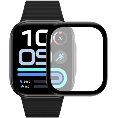 Полімерна плівка 3D (full glue) (тех.пак) для Xiaomi Redmi Watch 6 Lite Чорний