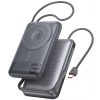 Портативний ЗП Power Bank Hoco Q43 Clever PD20W з БЗП+iWatch Type-C 10000 mAh Metal gray