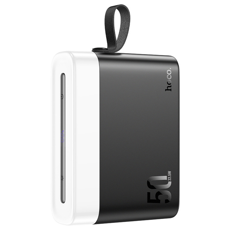 Портативний Захисна плівка Power Bank Hoco J94A Masterful 22.5W 50000 mAh Black