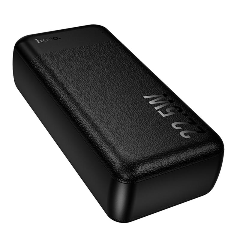 Портативний Захисна плівка Power Bank Hoco J159B Essence 22.5W + PD 20W 30000 mAh Black