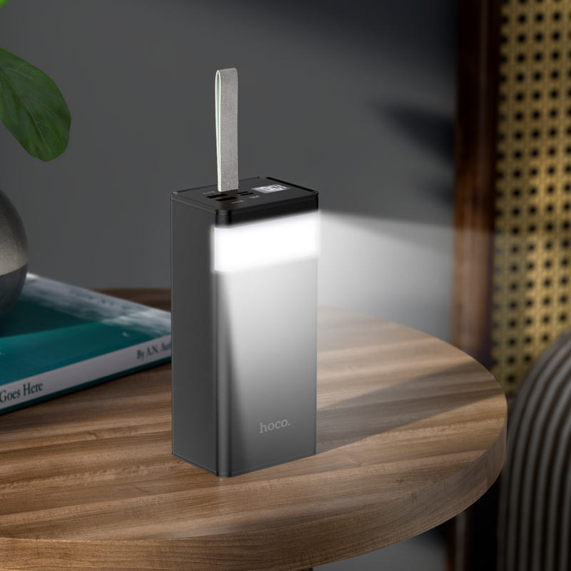 Портативний Захисна плівка Power Bank Hoco J86 Powermaster 22.5W 40000 mAh Чорний